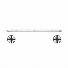 Wiha System 6 Pozidriv Reversible Blade - PZ 1/ PZ 2 - 00632